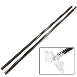 Rest Cue Fiber Deluxe - Black
