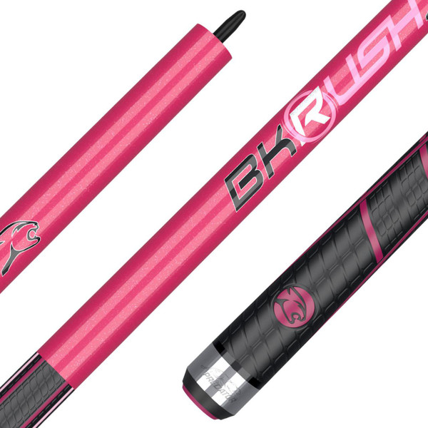 Predator Pink BK Rush® Break Cue - Sport Wrap