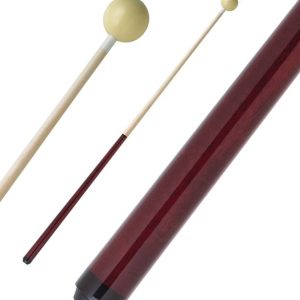 Red Junior Cue with Ball Attached - IPJRC RED