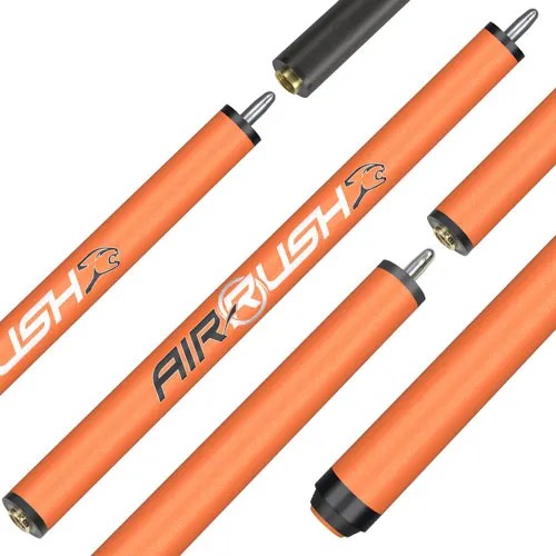 Predator Air Rush Flare Orange Jump Cue - No Wrap