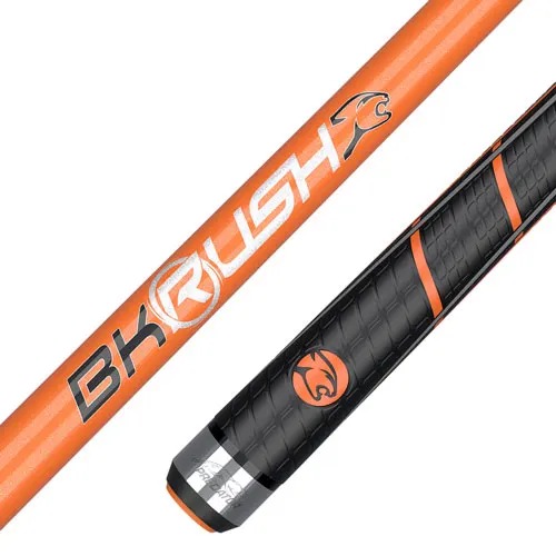 Predator Flare Orange BK Rush® Break Cue - Sport Wrap