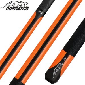 Predator P3 Flare Orange Cue with Leather Luxe Wrap