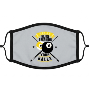 Cues and Balls Logo Mask