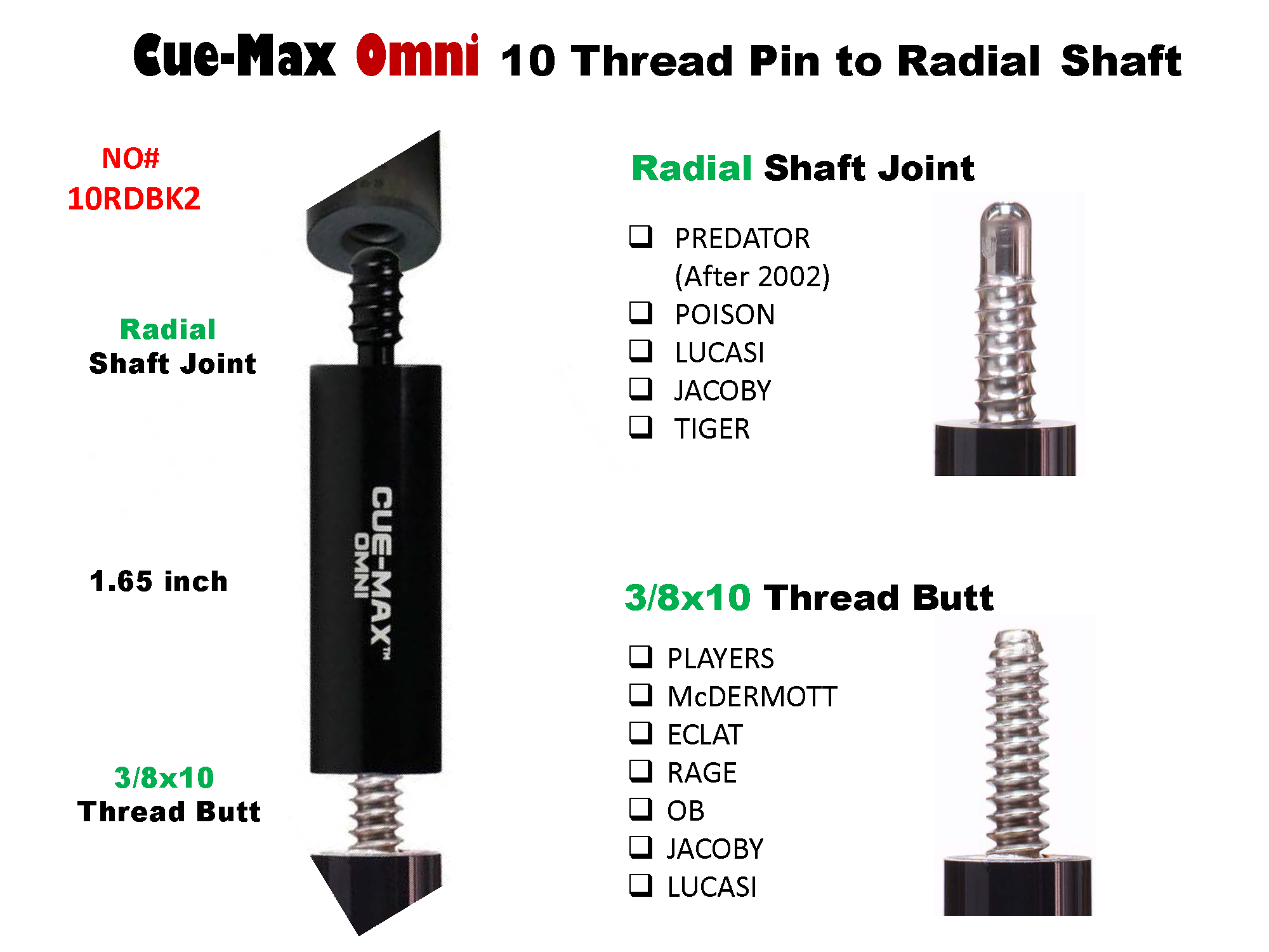 Omni - (3-8x10 ) To Radial -1